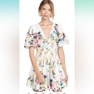 Hemant & Nandita mini floral dress